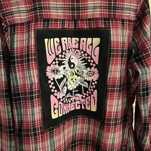 Levi’s Plaid Red and pink Shirt